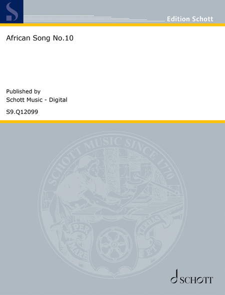 African Song No. 10
