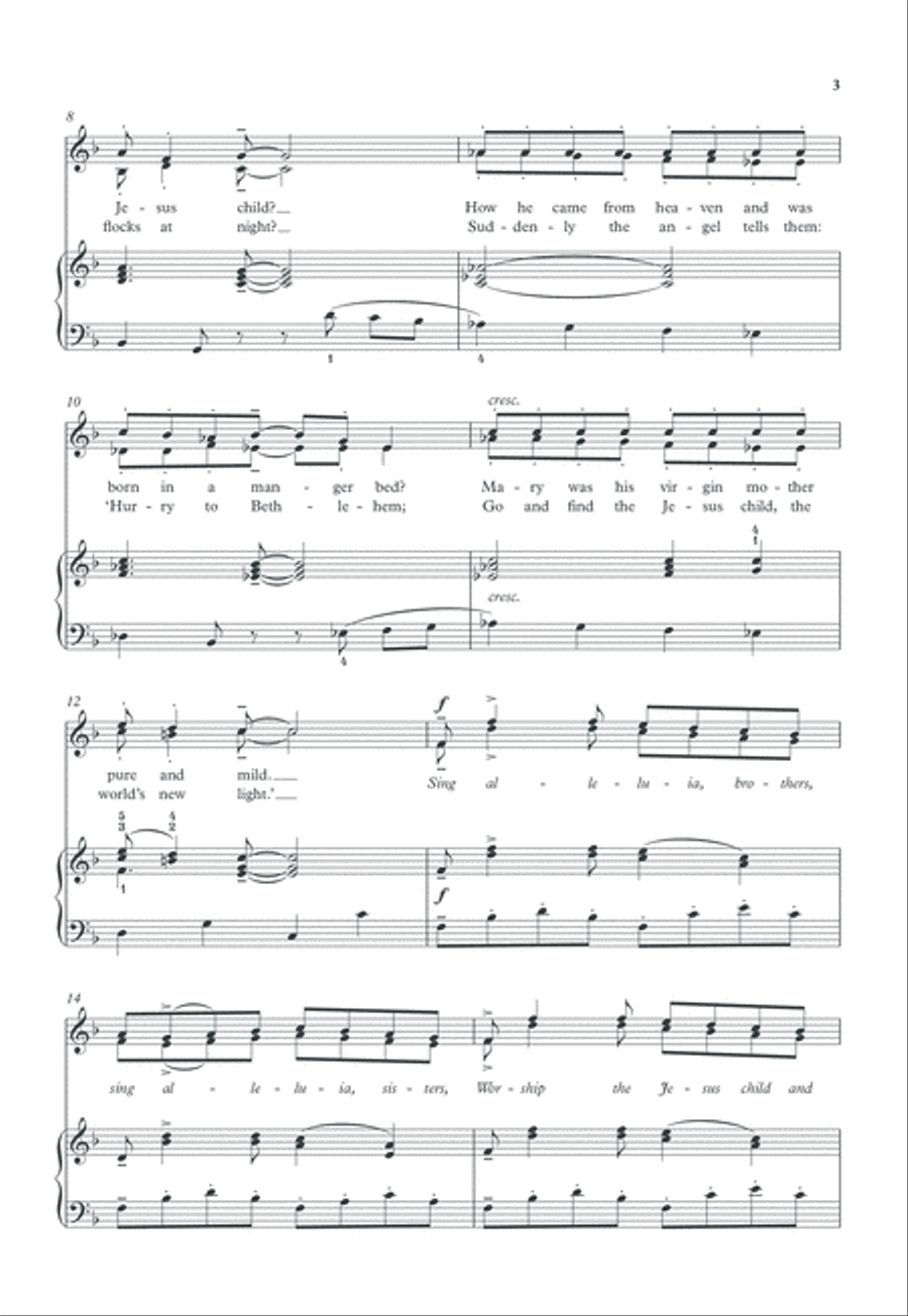 Jesus Child Jesus Child SA scores gallery preview page 3