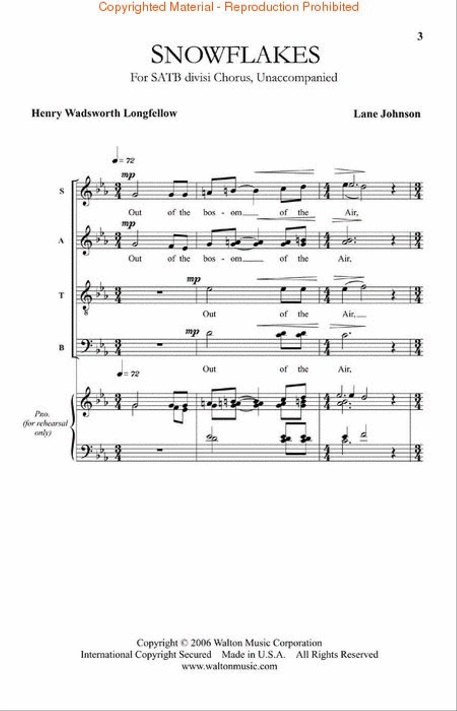Snowflakes Divisi scores gallery preview page 2