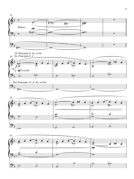 Suite No. 1: for Organ (Downloadable)