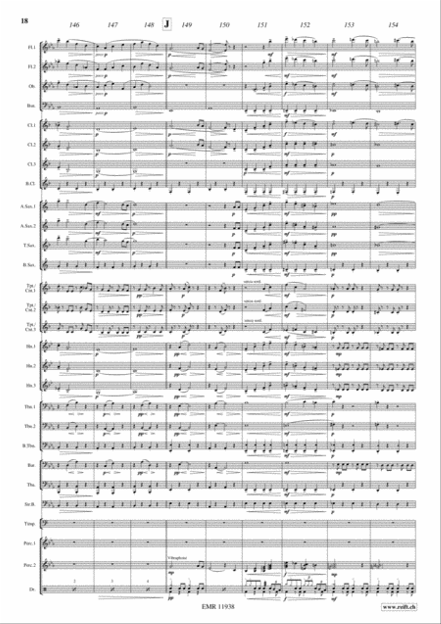 The Sicilian Clan Concert Band scores gallery preview page 19
