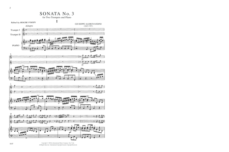 Sonata No. 3 In C Major, Opus 12