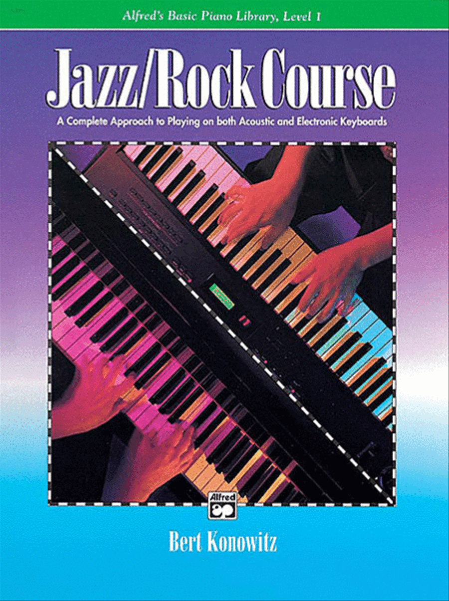 Alfred's Basic Jazz/Rock Course Lesson Book Piano Method scores gallery preview page 1
