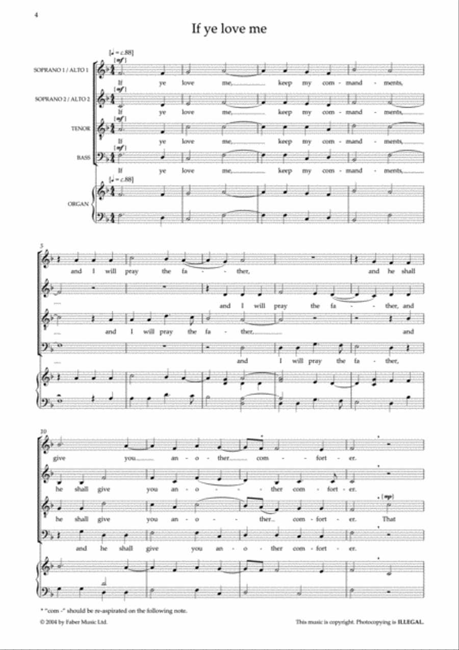 English Sacred Music English Sacred Music 4-Part scores gallery preview page 2