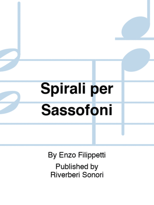 Spirali per Sassofoni
