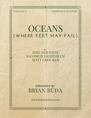 Book cover for Oceans (where Feet May Fail)