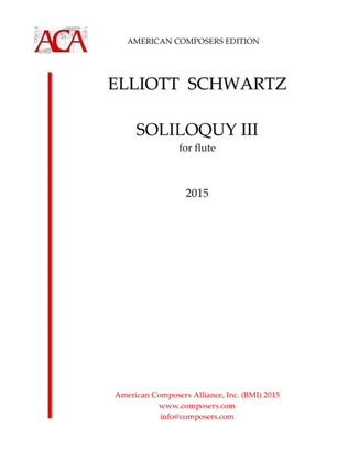 [Schwartz] Soliloquy III