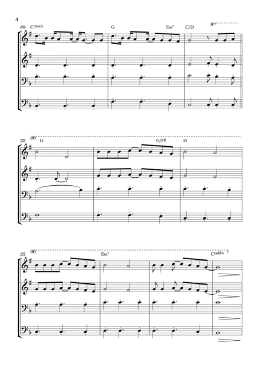 Photograph Brass Quartet scores gallery preview page 4