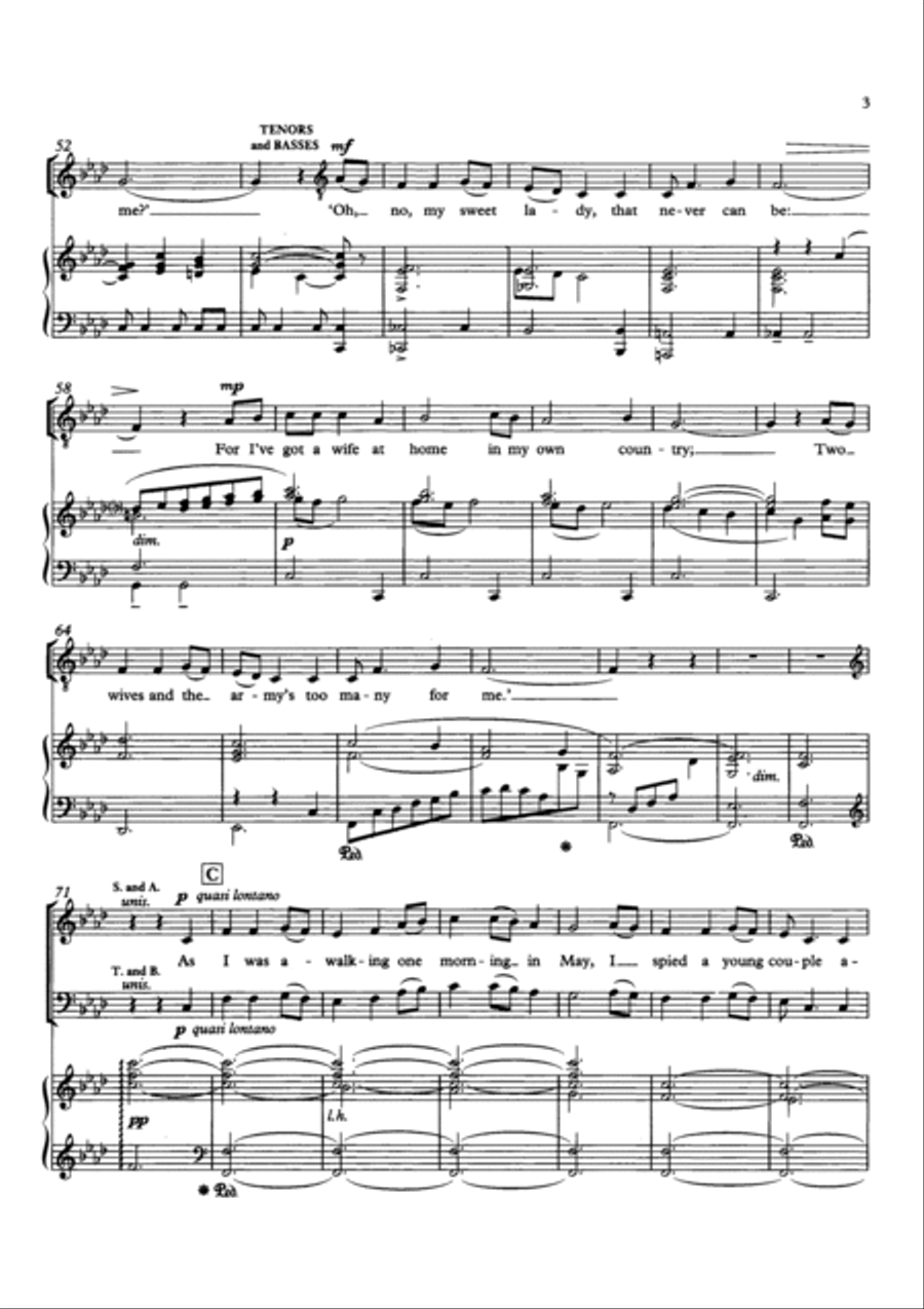 The Sprig of Thyme Choir scores gallery preview page 5