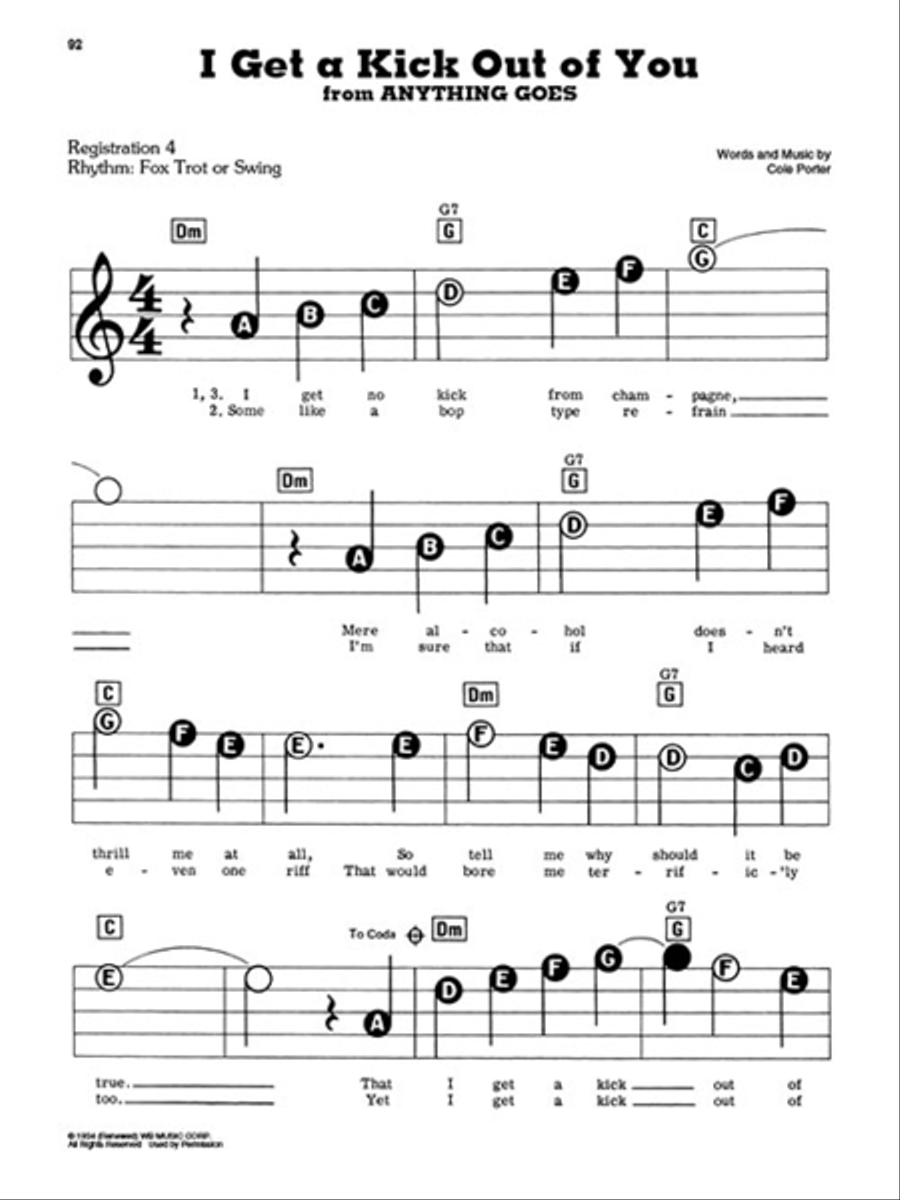 Songs of the 1940s – The New Decade Series Electronic Keyboard scores gallery preview page 5