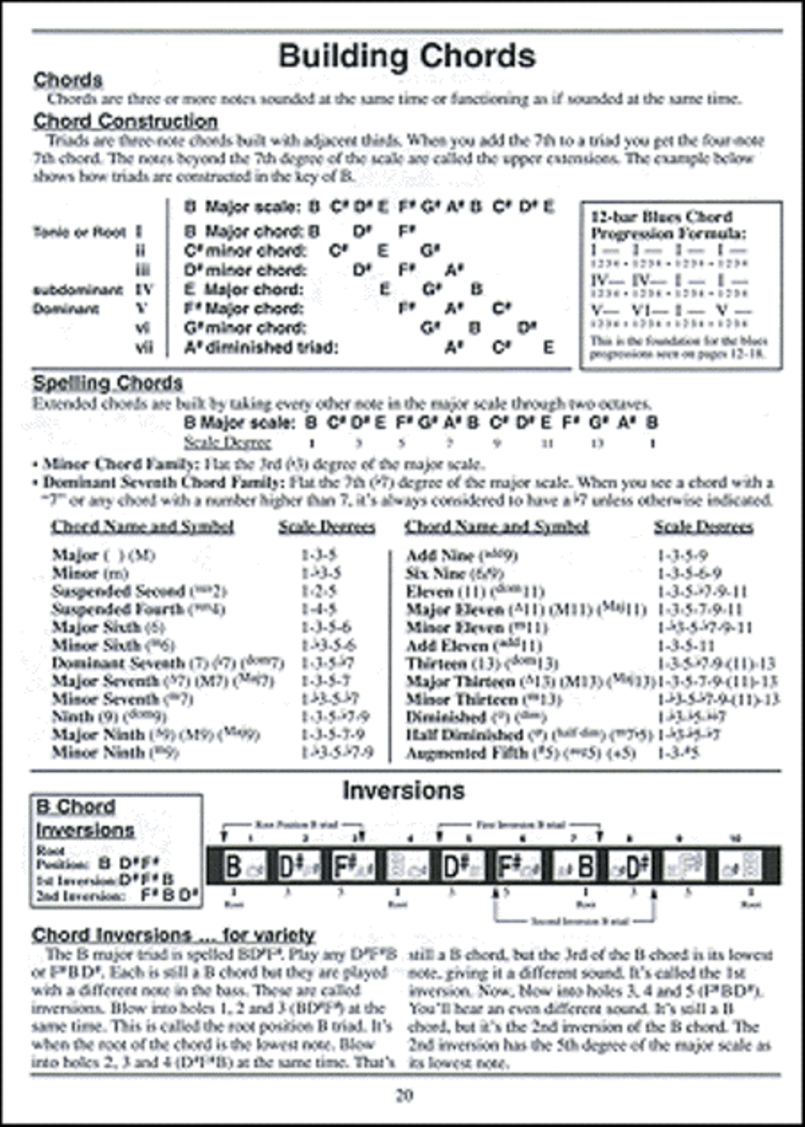 Complete 10-Hole Diatonic Harmonica Series: B Harmonica Book Harmonica scores gallery preview page 3