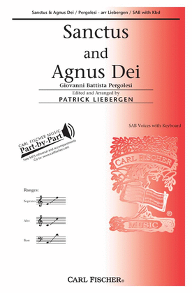 Book cover for Sanctus and Agnus Dei