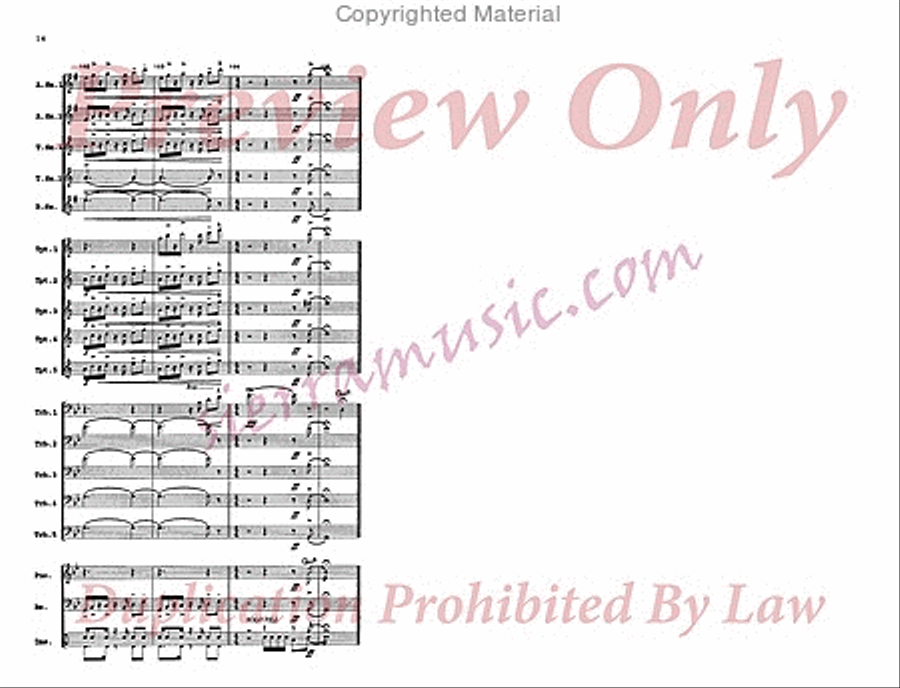 Alone Jazz Ensemble scores gallery preview page 15