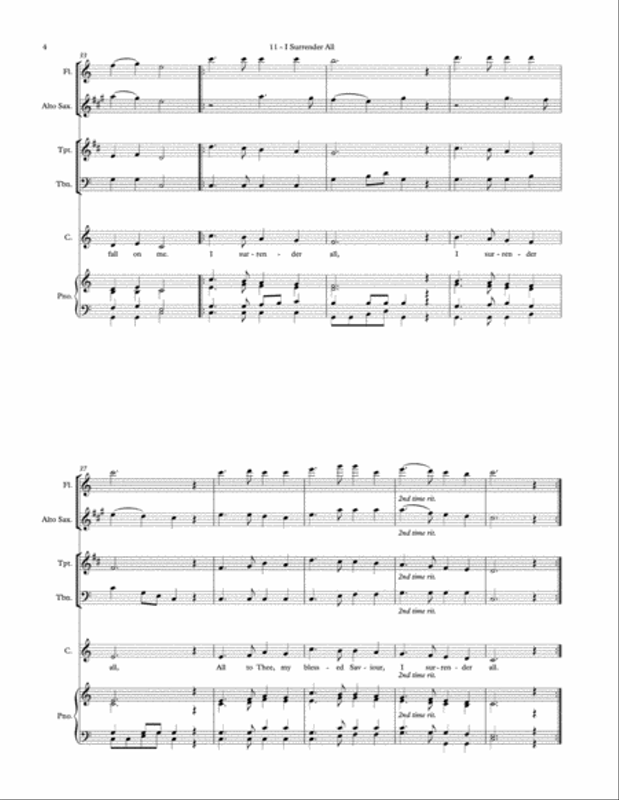 The Solid Rock - Volume 3 Unison Choir scores gallery preview page 6