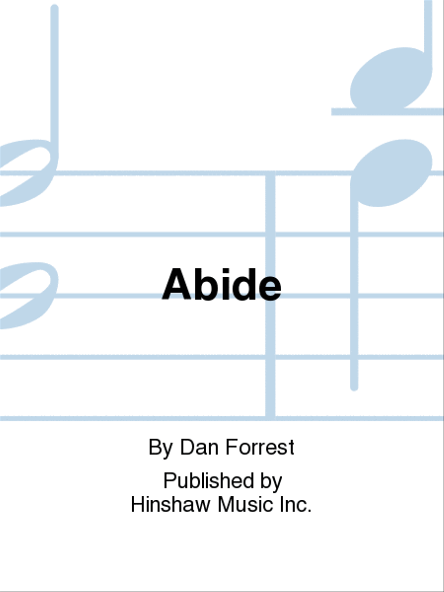 Abide Abide 4-Part scores gallery preview page 1