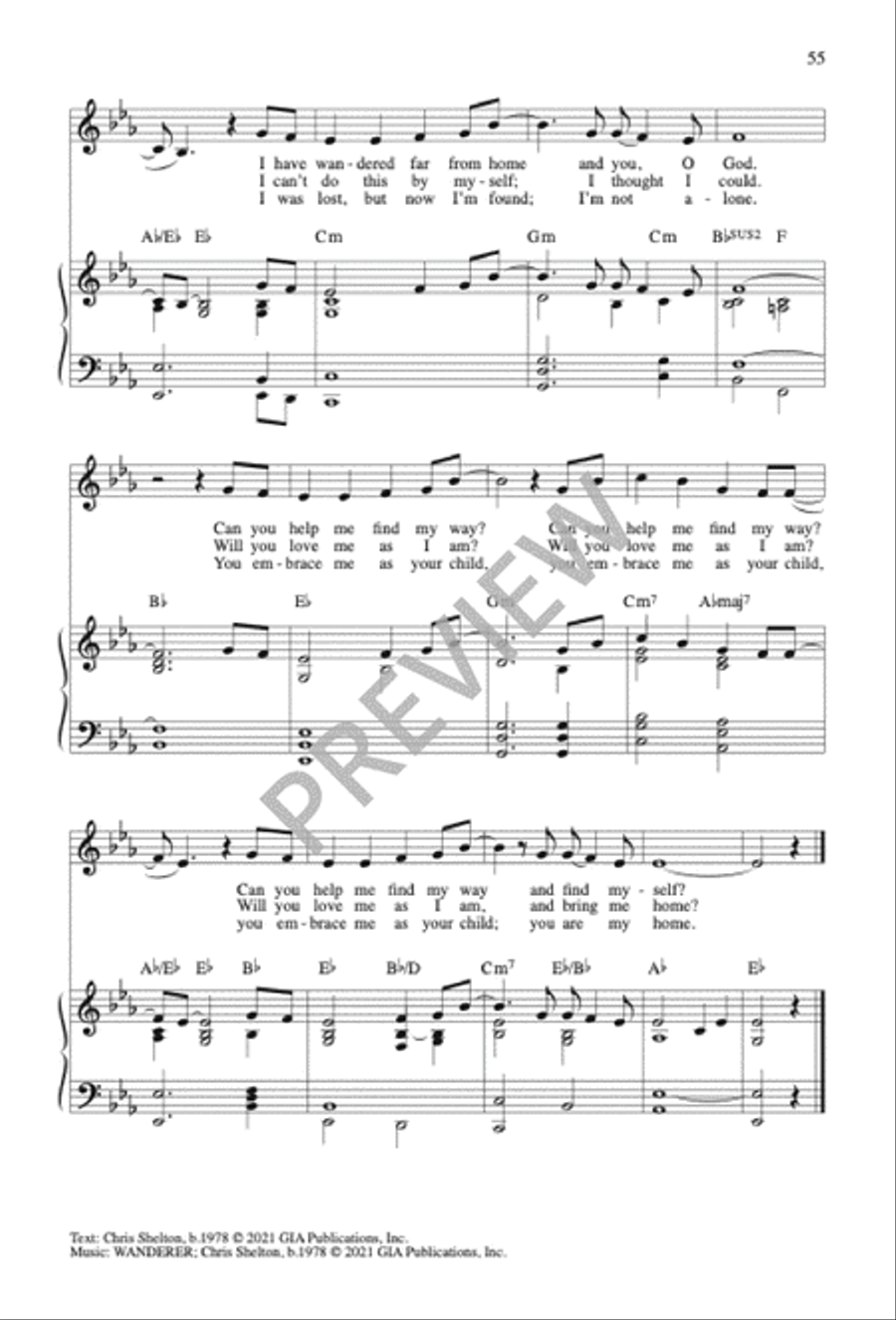 Sing No Empty Alleluias Sacred scores gallery preview page 51