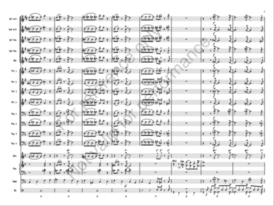 Let's Have Some Fun Jazz Ensemble scores gallery preview page 6