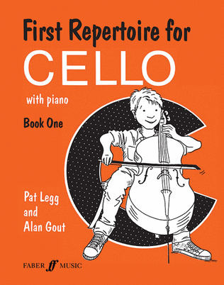 Book cover for First Repertoire for Cello, Book 1