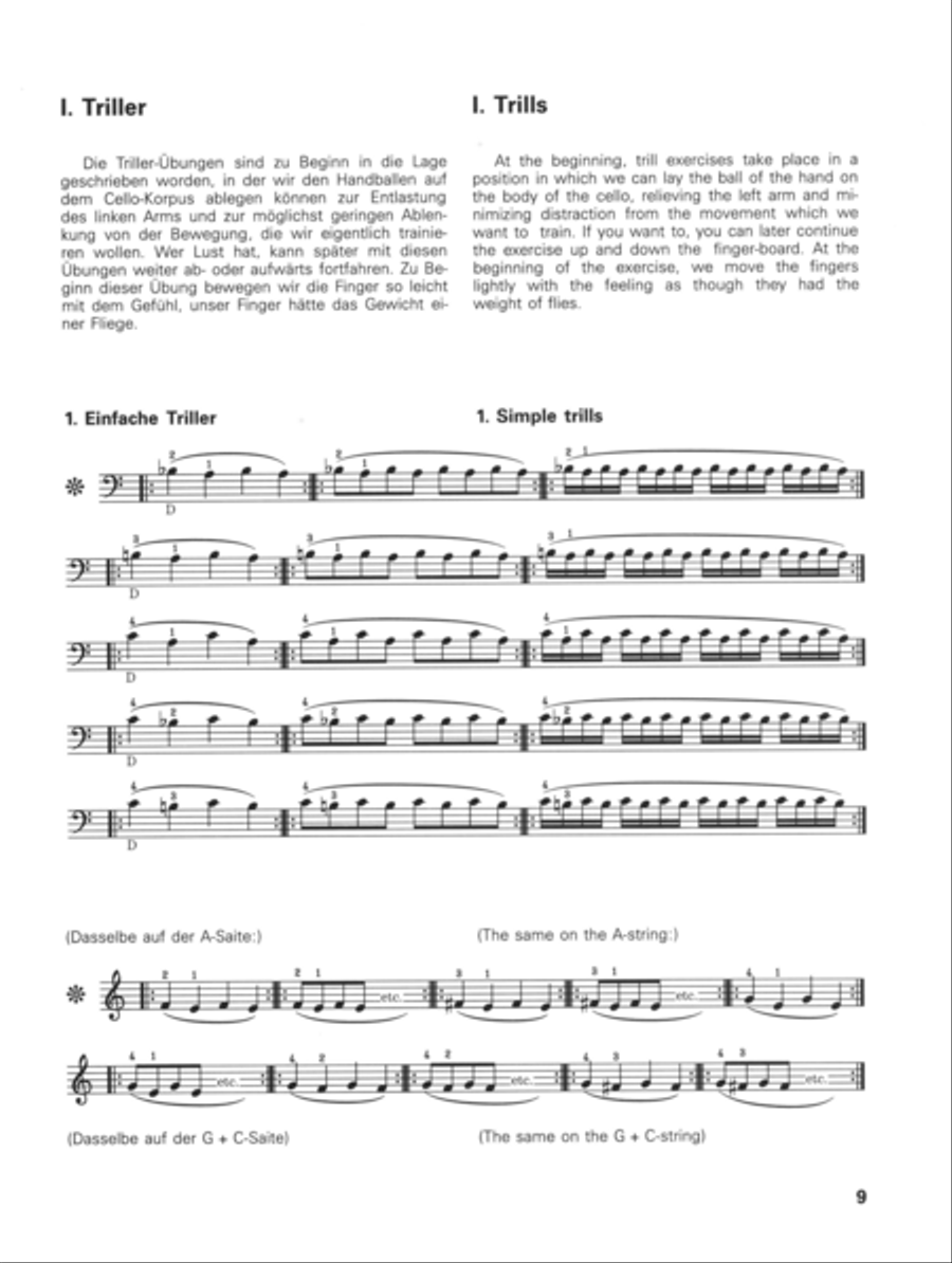 Daily training for cello Cello scores gallery preview page 2