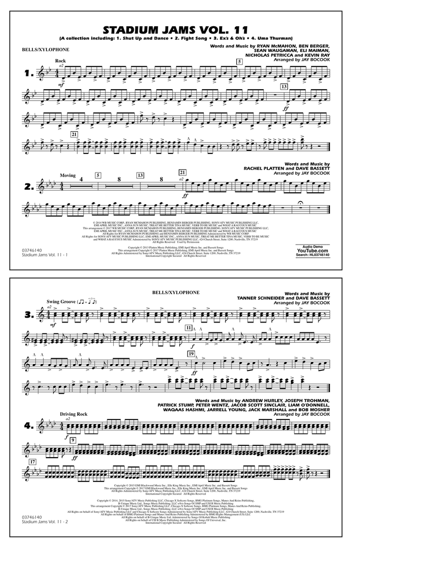 Stadium Jams Volume 11 - Bells/Xylophone