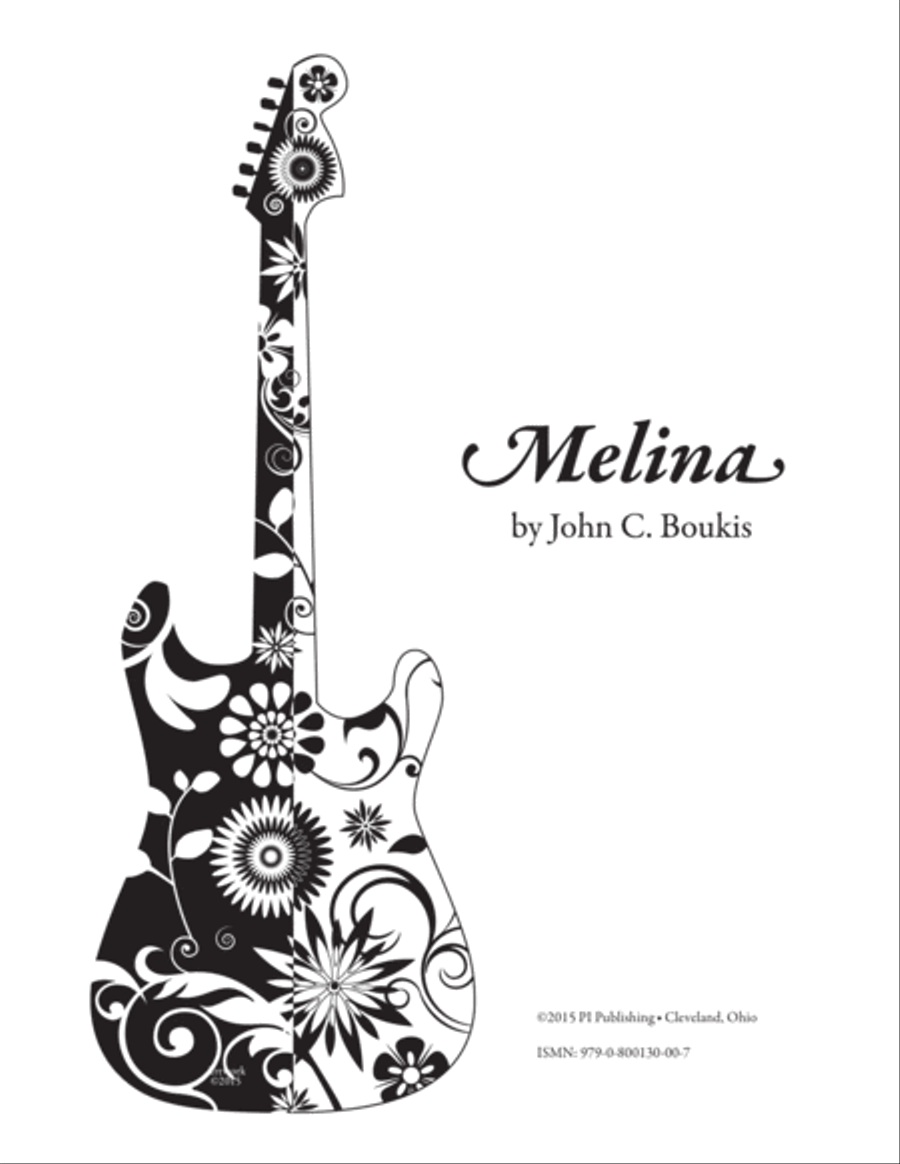 Melina Classical Guitar scores gallery preview page 1