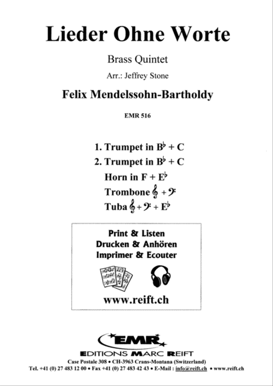 Lieder Ohne Worte
