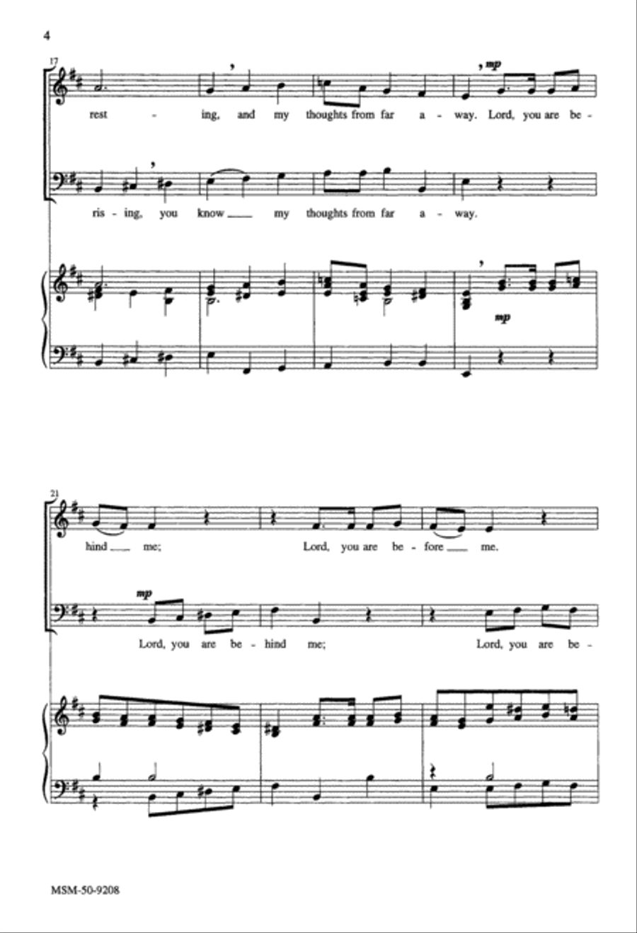 Lord, You Know Me Through and Through 2-Part scores gallery preview page 4
