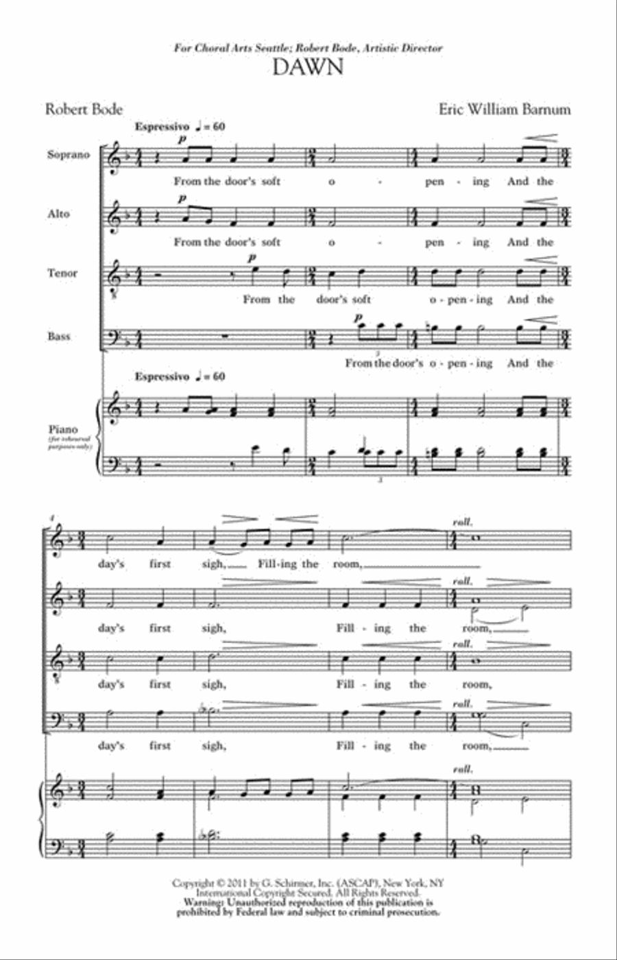 Dawn Divisi scores gallery preview page 2