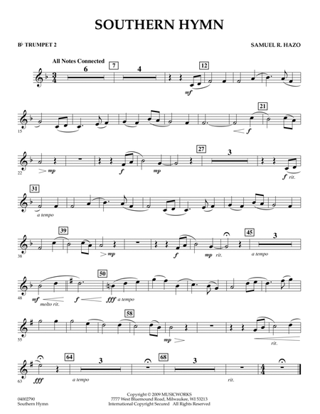 Southern Hymn - Bb Trumpet 2