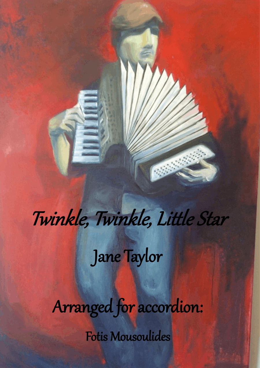 Twinkle, twinkle, little star Accordion scores gallery preview page 1