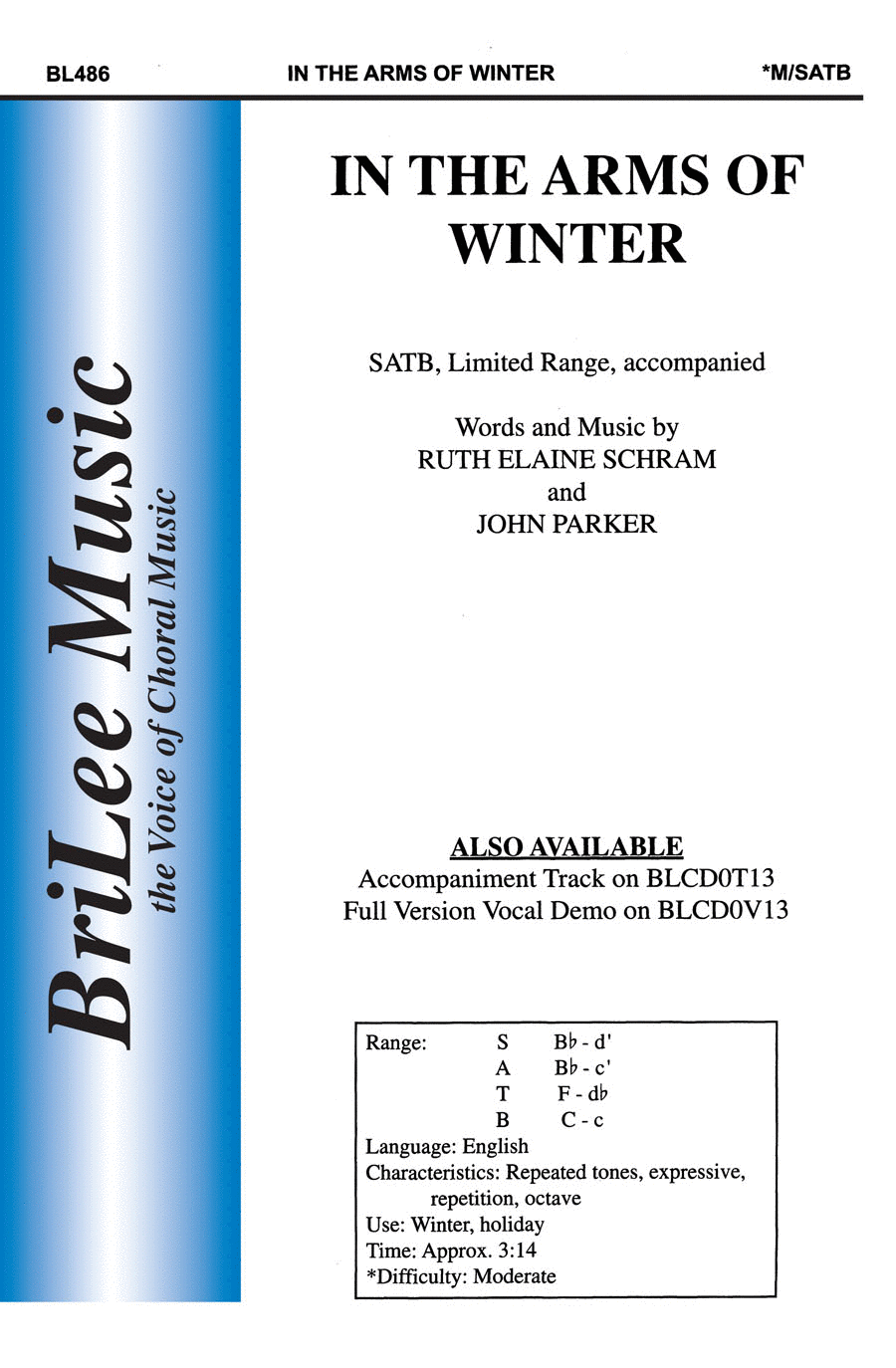 In the Arms of Winter In the Arms of Winter 4-Part scores gallery preview page 1