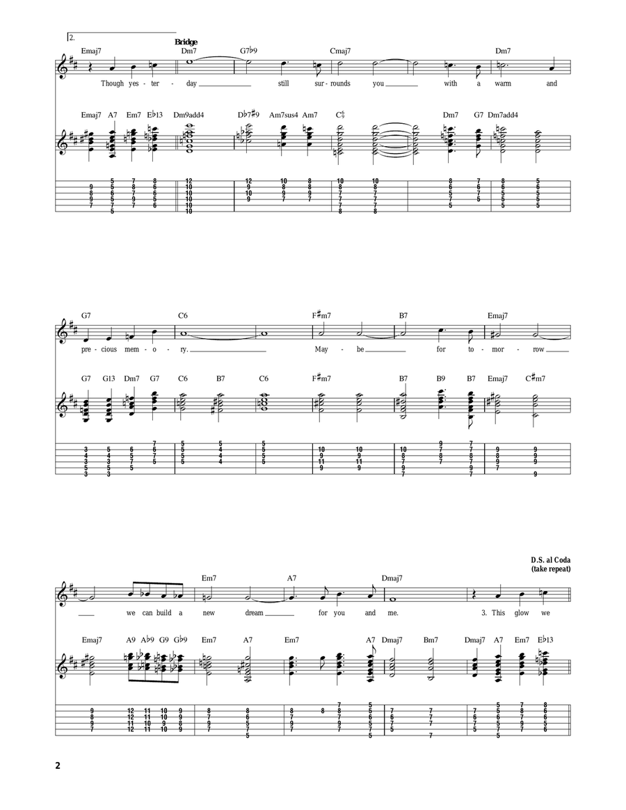 A Man And A Woman (Un Homme Et Une Femme) Electric Guitar scores gallery preview page 2