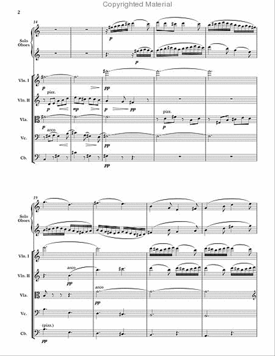 Poema y Danza Oboe scores gallery preview page 2