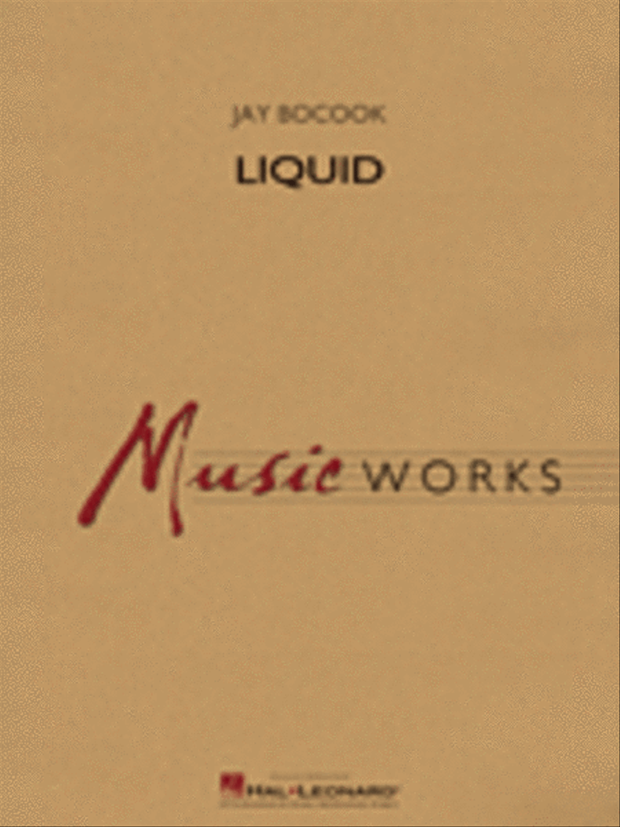 Liquid Liquid Concert Band scores gallery preview page 1