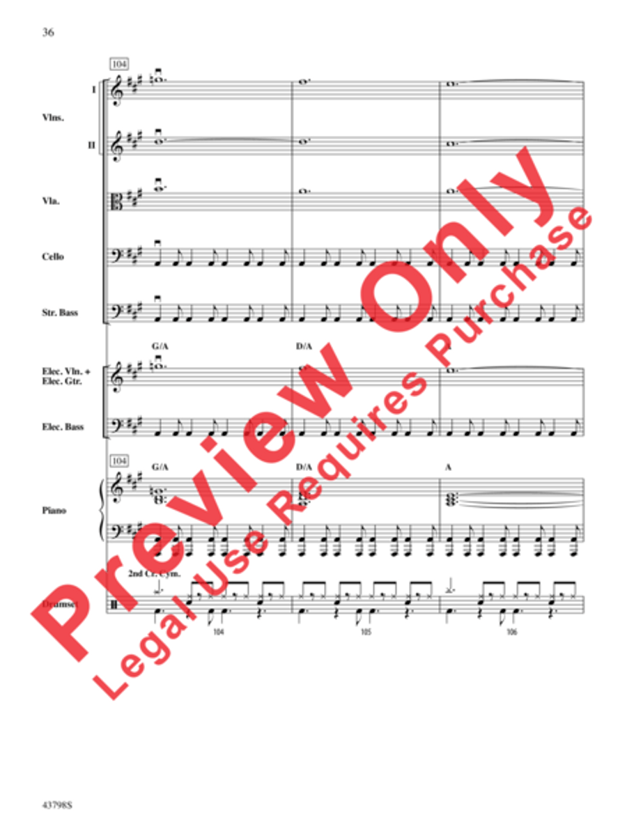 Siberian Sleigh Ride Siberian Sleigh Ride String Orchestra scores gallery preview page 31