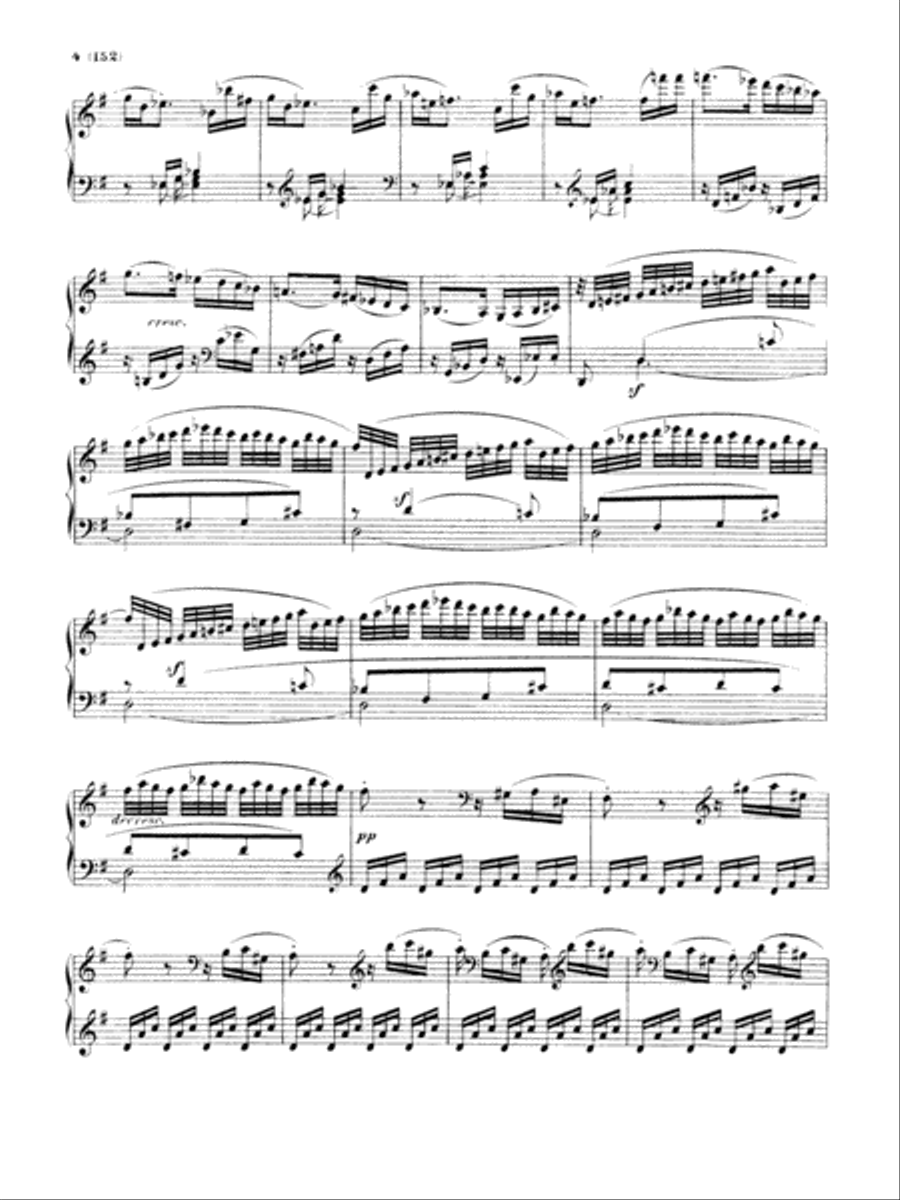 Beethoven: Sonatas (Urtext) - Sonata No. 10, Op. 14 No. 2 in G Major Piano Solo scores gallery preview page 4