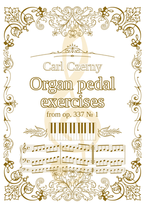 Organ pedal exercises