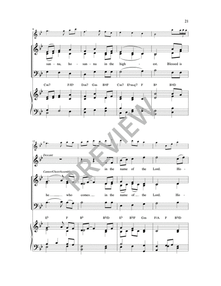 Mass of Saint Aidan-Full Score