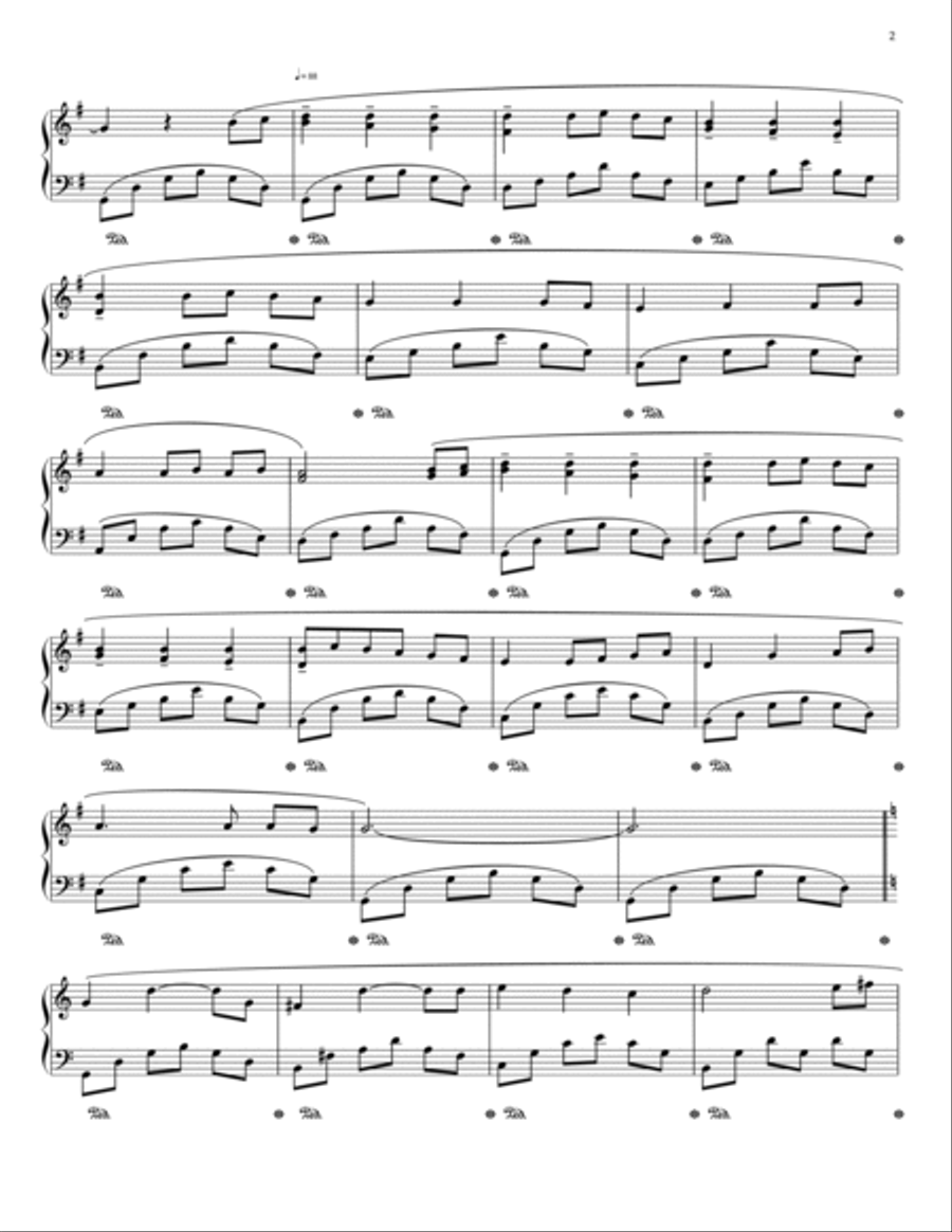 Spirited-Away Piano Solo scores gallery preview page 2