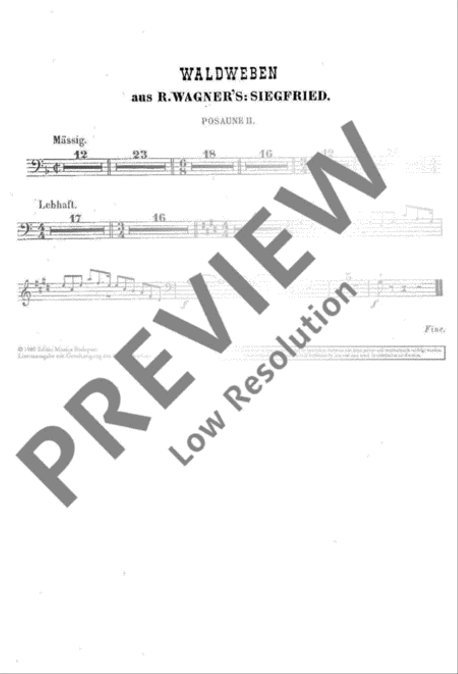 Siegfried Orchestra scores gallery preview page 21
