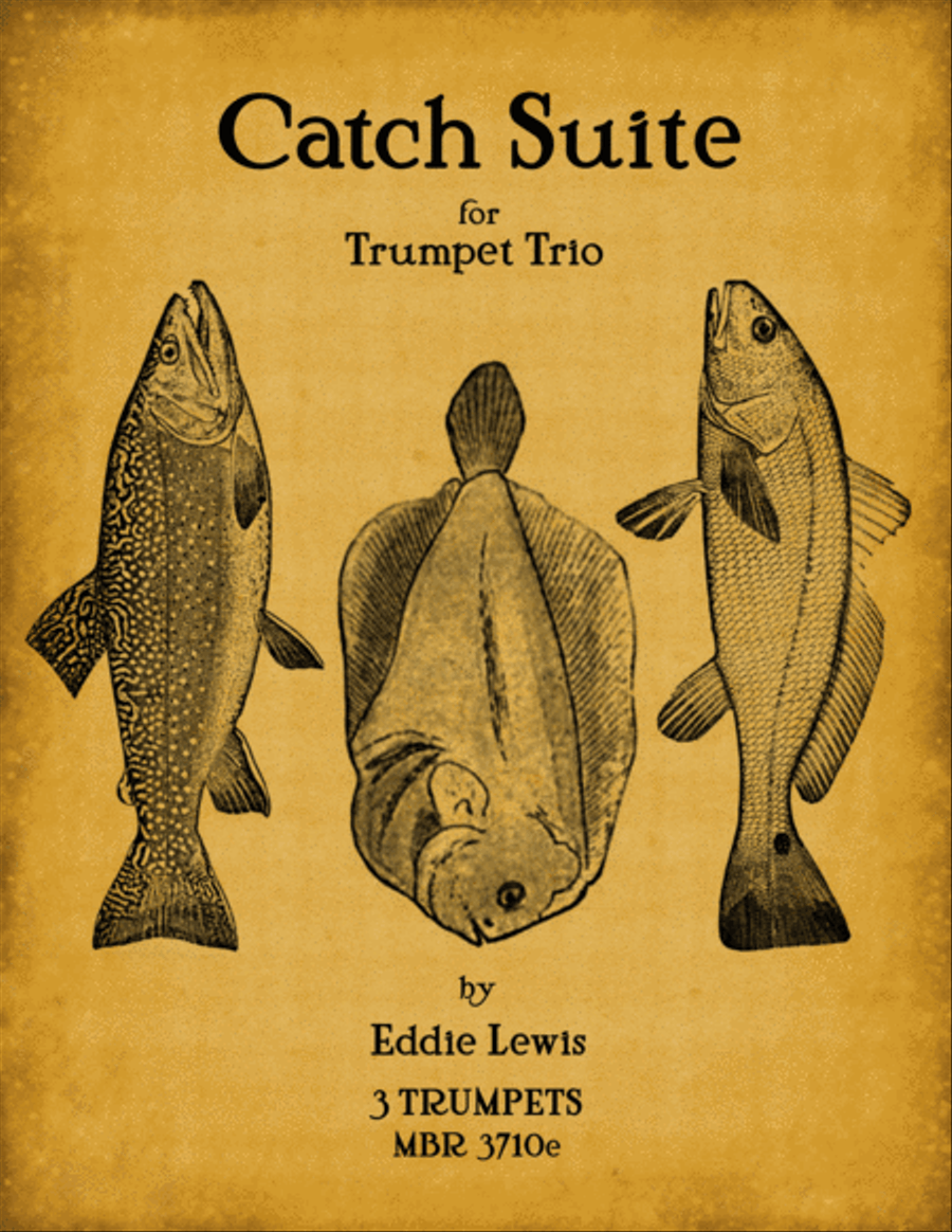 Catch Suite for Trumpet Trio by Eddie Lewis Trumpet Trio scores gallery preview page 1