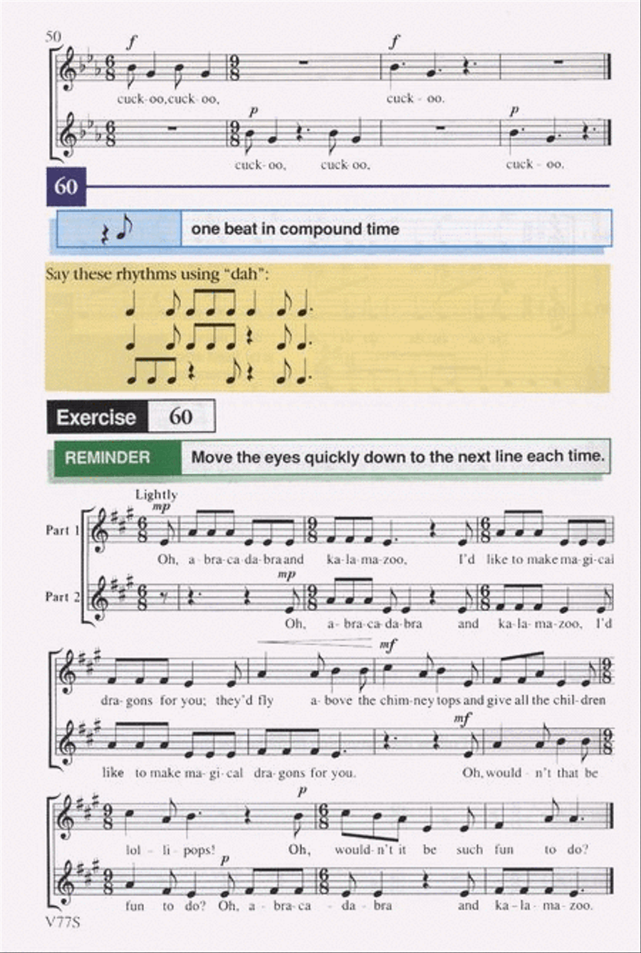 Successful Sight-Singing, Bk 1 - Vocal Edition Choir scores gallery preview page 2