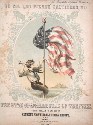Book cover for The Star Spangled Flag of the Free