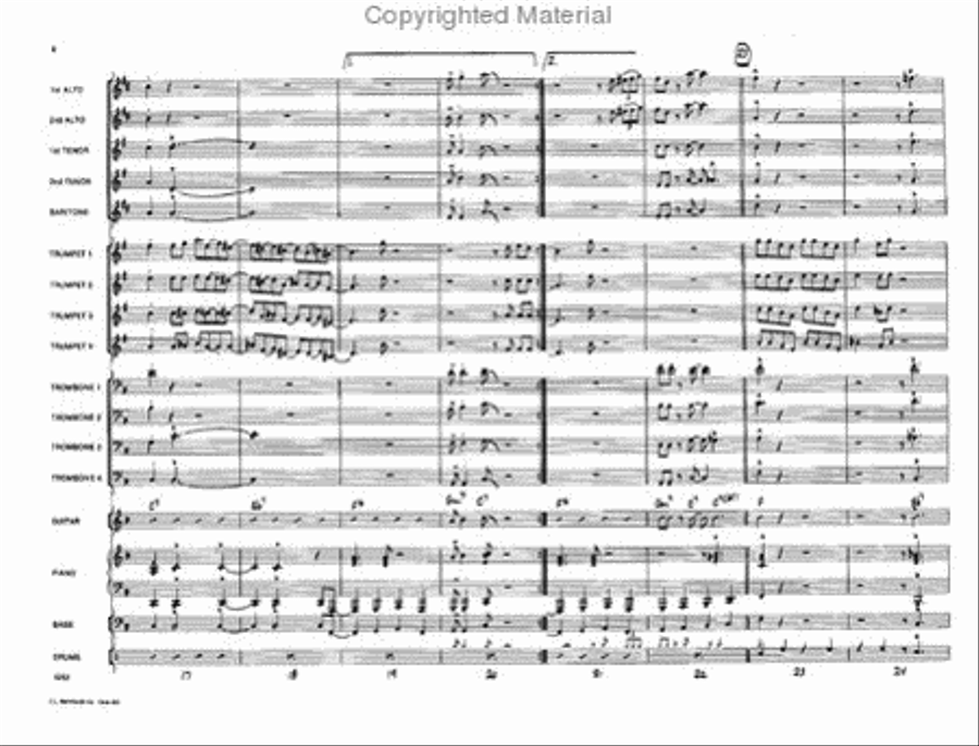 Bugle Boogie Blues Bugle Boogie Blues Jazz Ensemble scores gallery preview page 4