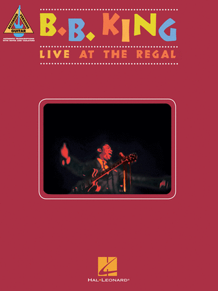 Book cover for B.B. King – Live at the Regal