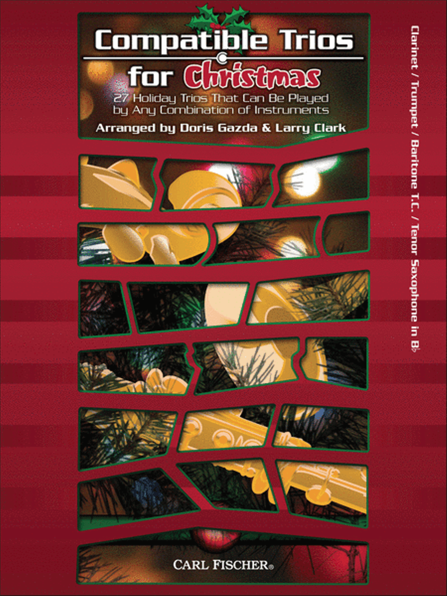 Compatible Trios for Christmas Clarinet scores gallery preview page 1