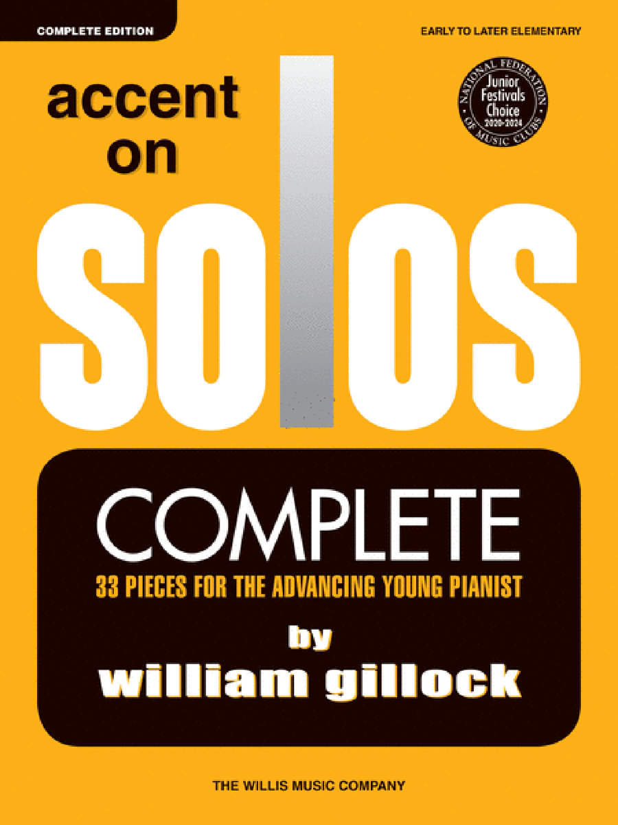 Accent on Solos – Complete Easy Piano scores gallery preview page 1