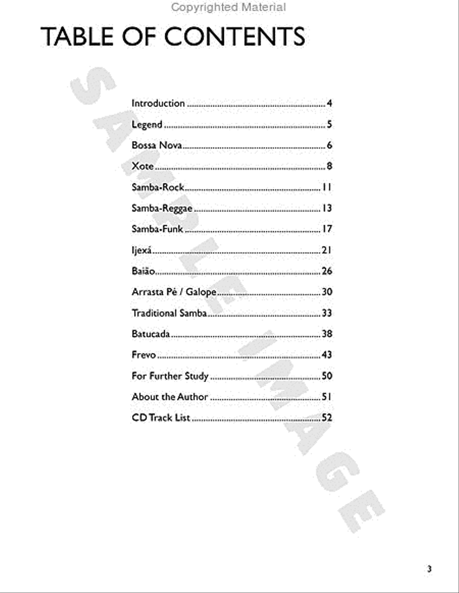 Grooves do Brasil Grooves do Brasil Percussion scores gallery preview page 2