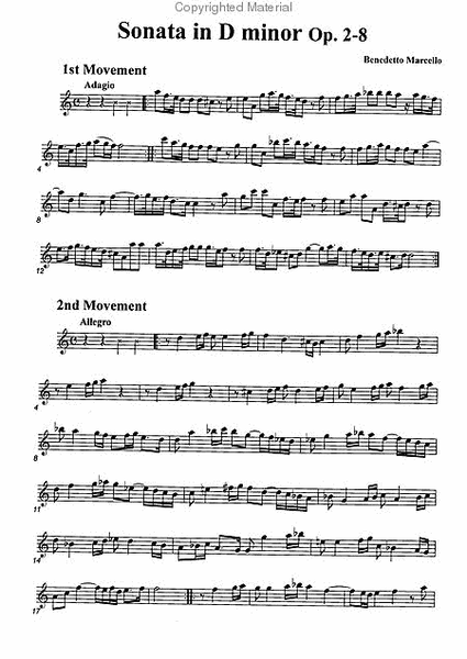 Sonata in D minor, Op. 2-8