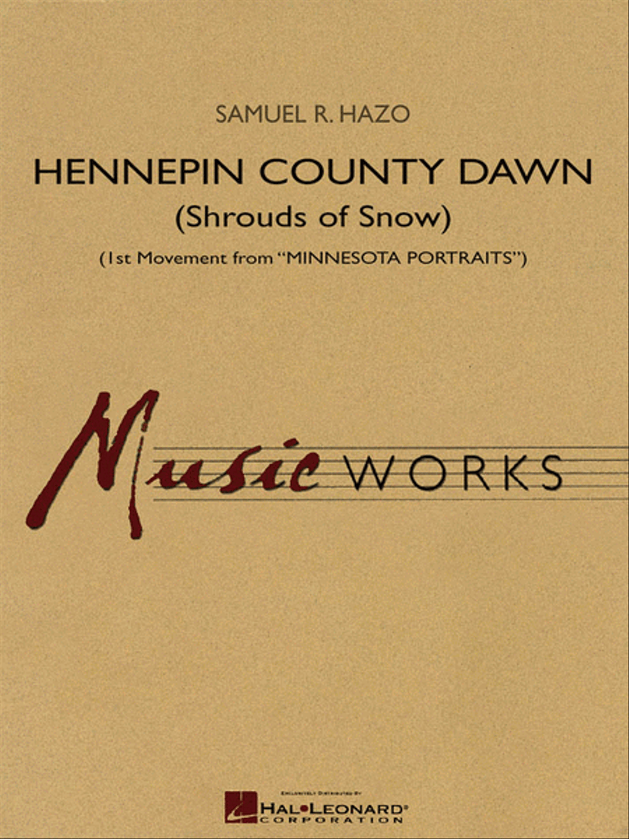 Hennepin County Dawn (1st Movement from “Minnesota Portraits”) Concert Band scores gallery preview page 1